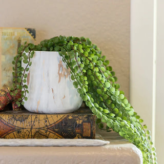 Faux Succulent Plant in Ceramic Pot