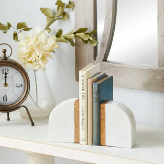 Marble Bookends (Set of 2)